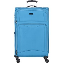 d&n Travel Line 9204 4 wielen Trolley L 76 cm met uitbreidingsplooi  variant 1
