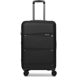 d&n Travel Line 4300-Plus 4 wielen Trolley M 65 cm met uitbreidingsplooi  variant 1