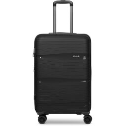 d&n Travel Line 4300-Plus 4 wielen Trolley M 65 cm met uitbreidingsplooi  variant 1