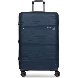 d&n Travel Line 4300-Plus 4 wielen Trolley L 76 cm met uitbreidingsplooi  variant 2