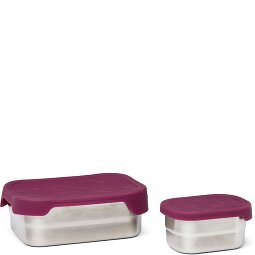 Ergobag Roestvrij stalen lunchbox set 2st. 17 cm  variant 2 Ergobag Roestvrij stalen lunchbox set 2st. 17 cm  variant 2