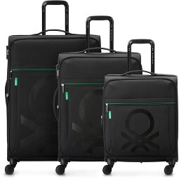 Delsey Paris x United Colors of Benetton Colour Block 4-wiel kofferset 3 st.  variant 1