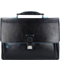 Piquadro Blue Square Briefcase II Leather 40 cm Laptopcompartiment  variant 1