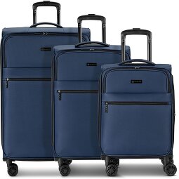 bugatti Valencia Soft 4 wielen Kofferset 3-delig met uitbreidingsplooi  variant 2