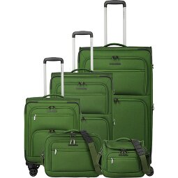 Travelite Cubis 4 wielen Kofferset 5-delig met uitbreidingsplooi  variant 3