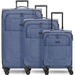 Redolz Essentials 12 THREE SET 4 wielen Kofferset 3-delig met uitbreidingsplooi  variant 2