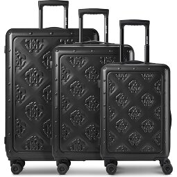 Roberto Cavalli Florence 4 wielen Kofferset 3-delig met uitbreidingsplooi  variant 1