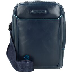 Piquadro Blauwe Vierkante Schoudertas Leer 22 cm  variant 1