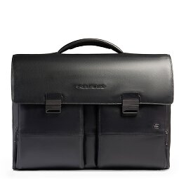 Piquadro Philip Aktetas Messenger Leer 42 cm Laptop compartiment  variant 1