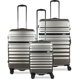 bugatti Corium 4-wiel kofferset 3 stuks.  variant 1