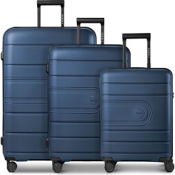 Redolz Essentials 11 4 wielen Kofferset 3-delig met uitbreidingsplooi  variant 5