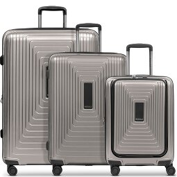 Redolz Essentials 14 4 wielen Kofferset 3-delig met uitbreidingsplooi  variant 3