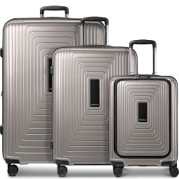 Redolz Essentials 14 4 wielen Kofferset 3-delig met uitbreidingsplooi  variant 3