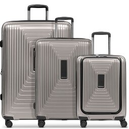 Redolz Essentials 14 4 wielen Kofferset 3-delig met uitbreidingsplooi  variant 3