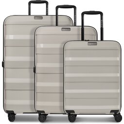 Redolz Pro PP 4 wielen Kofferset 3-delig met uitbreidingsplooi  variant 2