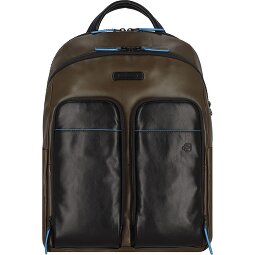 Piquadro Blauwe Revamp Rugzak RFID Leer 39 cm Laptopcompartiment  variant 2