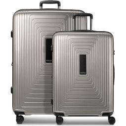 Redolz Essentials 14 4 wielen Kofferset 2-delig met uitbreidingsplooi  variant 3