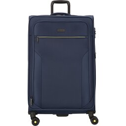 d&n Travel Line 9704 4 wielen Trolley L 78 cm met uitbreidingsplooi  variant 1