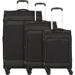 d&n Travel Line 9504 4 wielen Kofferset 3-delig met uitbreidingsplooi  variant 1