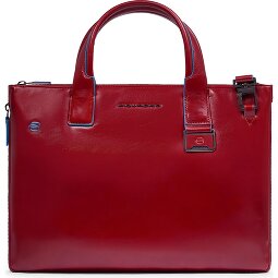 Piquadro Blue Square Shopper Tas Leer 38 cm Laptop compartiment met uitbreidingsplooi  variant 4