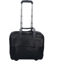 Harold's 2-wiel Business Trolley Leder 40 cm Laptopcompartiment  variant 2