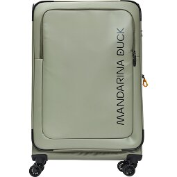Mandarina Duck Eco Coated 4 wielen Trolley L 78 cm met uitbreidingsplooi  variant 3