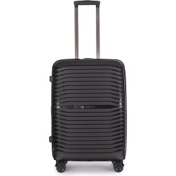 Stratic Bright+ 4 wielen Trolley M 66 cm met uitbreidingsplooi  variant 1