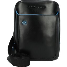 Piquadro Blauwe Vierkante Schoudertas Leer 22 cm  variant 2