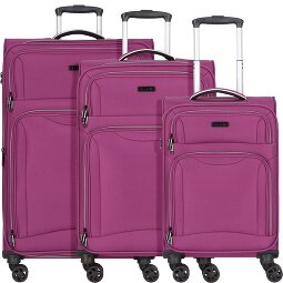 d&n Travel Line 9204 4 wielen Kofferset 3-delig met uitbreidingsplooi  variant 3