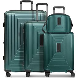 Redolz Essentials 14 4-wiel kofferset + beautycase 4 stuks met stretchvouw  variant 5