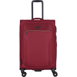 d&n Travel Line 9704 4 wielen Trolley M 68 cm met uitbreidingsplooi  variant 3