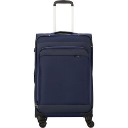 d&n Travel Line 9504 4 wielen Trolley M 67 cm met uitbreidingsplooi  variant 3