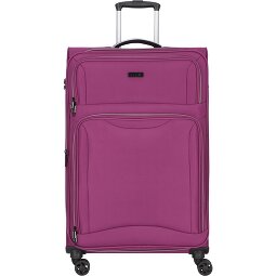 d&n Travel Line 9204 4 wielen Trolley L 76 cm met uitbreidingsplooi  variant 2