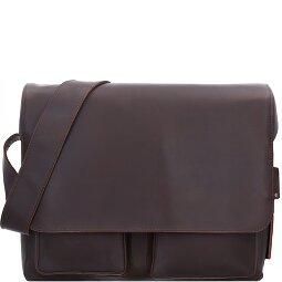 aunts & uncles Hunter Nick Messenger Leer 37 cm laptop compartiment  variant 1