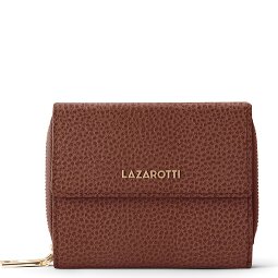 Lazarotti Bologna leer portemonnee met rits rondom, 12 cm  variant 2