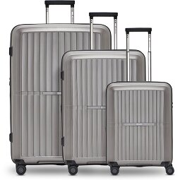 Pactastic Collectie 01 4-wiel kofferset, 3-delig, met rekbare vouw  variant 2