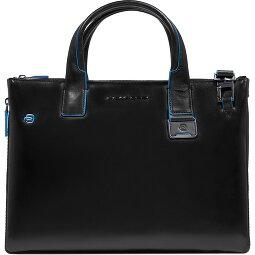 Piquadro Blue Square Shopper Tas Leer 38 cm Laptop compartiment met uitbreidingsplooi  variant 1