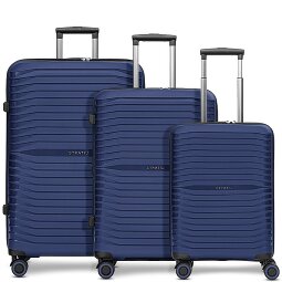 Stratic Shine 4 wielen Kofferset 3-delig met uitbreidingsplooi  variant 3