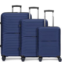 Stratic Shine 4 wielen Kofferset 3-delig met uitbreidingsplooi  variant 3