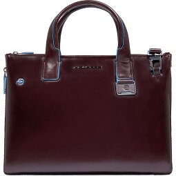 Piquadro Blue Square Shopper Tas Leer 38 cm Laptop compartiment met uitbreidingsplooi  variant 2