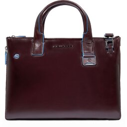Piquadro Blue Square Shopper Tas Leer 38 cm Laptop compartiment met uitbreidingsplooi  variant 3