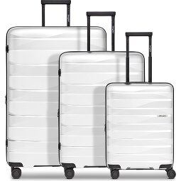 Bergpfeil Travel 4-wiel kofferset, 3-delig, met rekbare vouw  variant 5