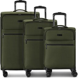 bugatti Valencia Soft 4 wielen Kofferset 3-delig met uitbreidingsplooi  variant 3