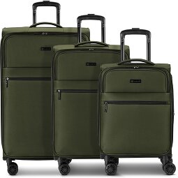 bugatti Valencia Soft 4 wielen Kofferset 3-delig met uitbreidingsplooi  variant 3