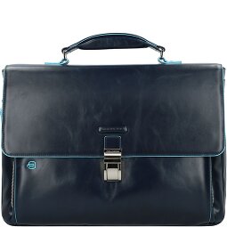 Piquadro Blue Square Briefcase II Leather 40 cm Laptopcompartiment  variant 2