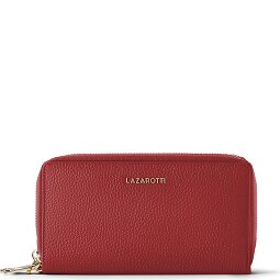 Lazarotti Bologna Leer XL Dubbele Zip-Around Portemonnee RFID Leer 20 cm  variant 9