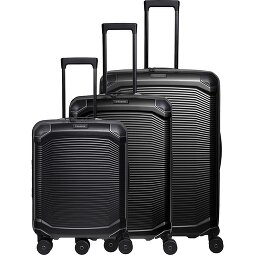Travelite Millennium 4 wielen Kofferset 3-delig met uitbreidingsplooi  variant 1