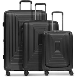 Redolz Essentials 14 4 wielen Kofferset 3-delig met uitbreidingsplooi  variant 2