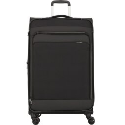 d&n Travel Line 9504 4 wielen Trolley L 76 cm met uitbreidingsplooi  variant 1