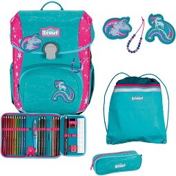 Scout Neo Exklusiv Superflash Extreme Schooltas set 4-delig  variant 4 Scout Neo Exklusiv Superflash Extreme Schooltas set 4-delig  variant 4